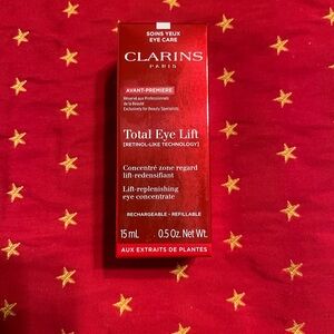 Clarins Total Eye Lift in Vibrant Red Packaging